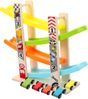 Totority 1set Rail Glider Track Car Toy Early Education Toy for Boys and Girls Interactive Gliding Plaything for Hand-Eye Coordination and Social Skills Development for Indoor and Outdoor