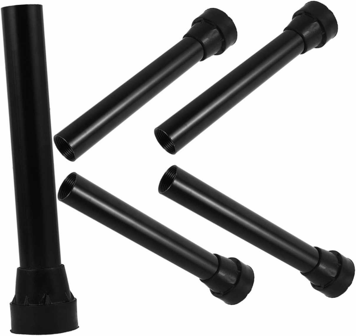 Toyvian 5Pcs Trampoline Leg Covers Weather Resistant Replacement Parts for Trampoline Legs Easy to Install Design with Shock Absorbing Base Durable Stainless Steel Structure