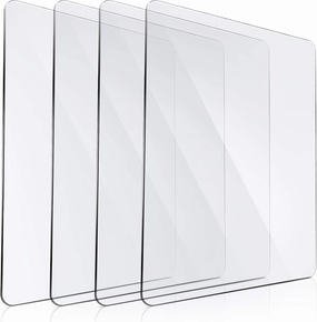 Transparency Acrylic Cutting Pads Die Cutting Plates for Embossing Crafting (4 Pieces, 8.7 x 6.1 Inch)
