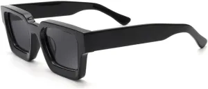 Trendy Polarized Sunglasses for Men Women, UV400 & Shatterproof, Durable Acetate Frame, Anti Glare HD Lens 1439S