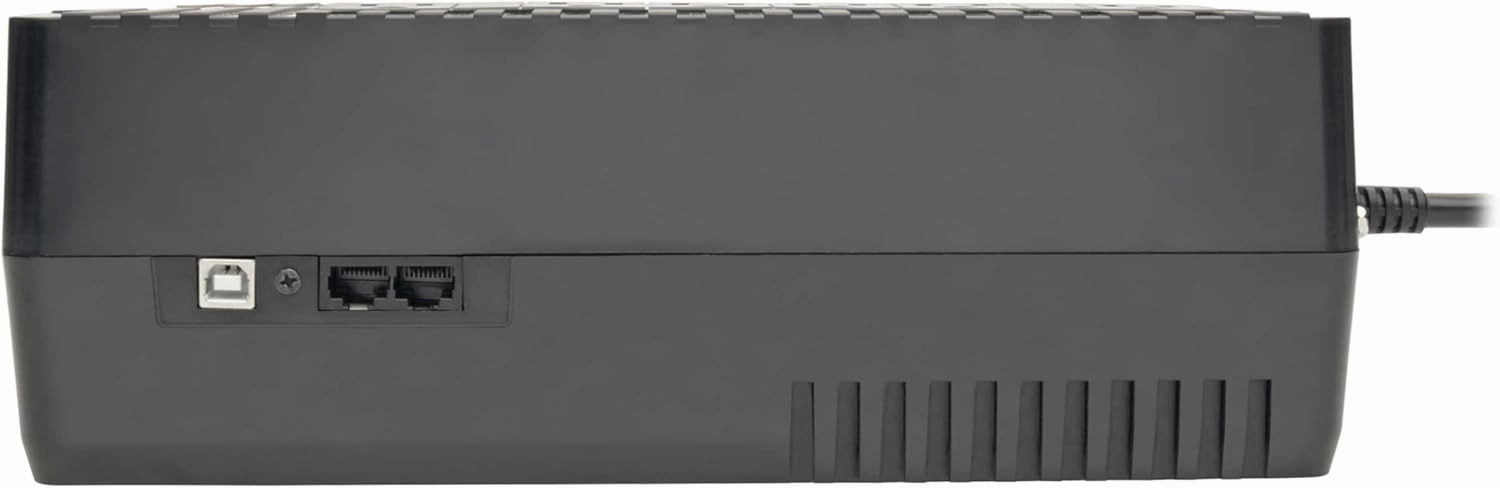 Tripp Lite 750VA Small UPS Battery Backup Surge Protector, AVR Automatic Voltage Regulation, 12-Outlets, Sine Wave, Mini UPS, TV & Computer UPS, 3-Year Warranty & $100,000 Insurance (AVR750U)