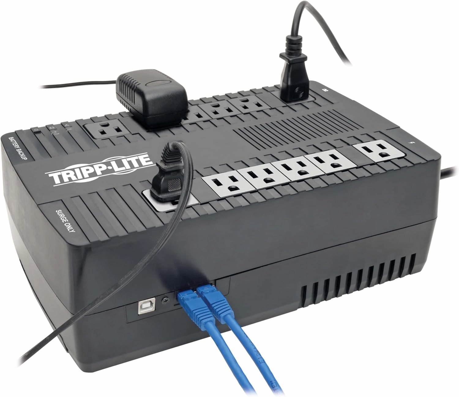Tripp Lite UPS 900VA 480W Desktop Battery Back Up AVR Compact 120V USB RJ11