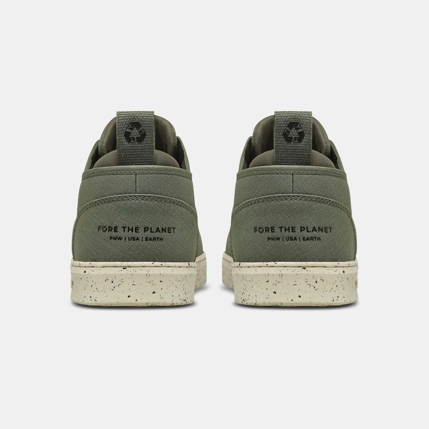 TRUE linkswear FS-01 Earth, Men's Golf Shoes, 100% Recycled Materials, Water Resistant