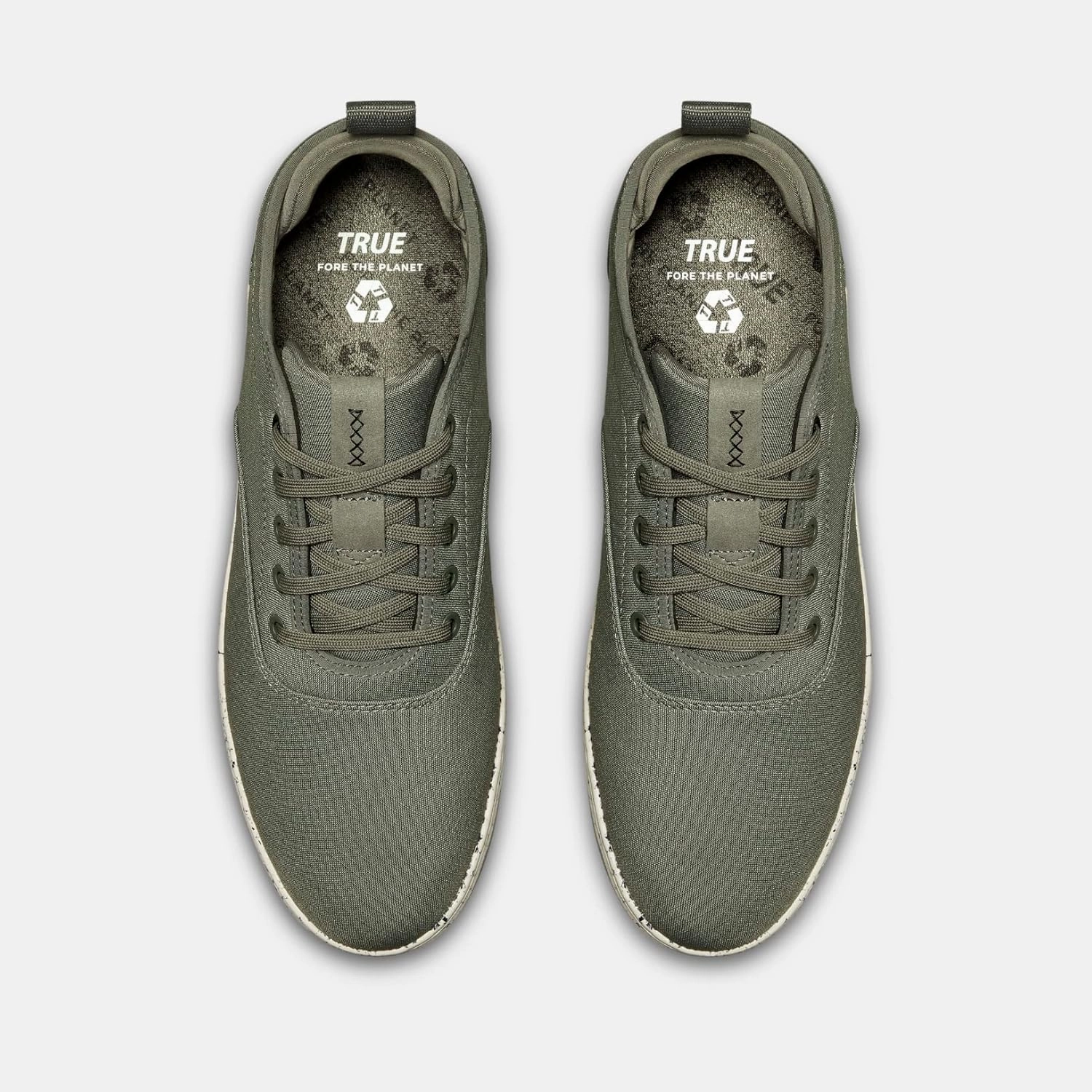 TRUE linkswear FS-01 Earth, Men's Golf Shoes, 100% Recycled Materials, Water Resistant