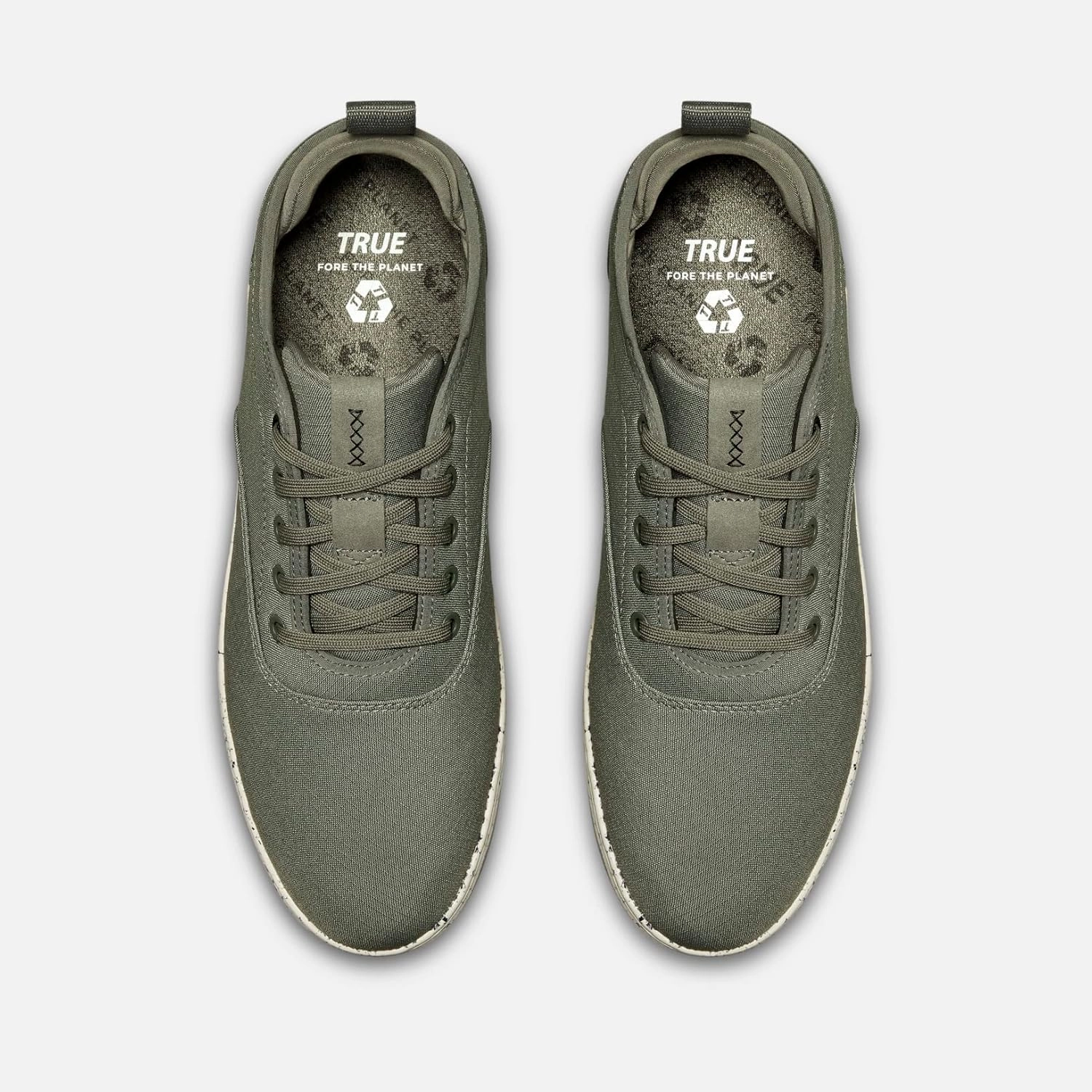 TRUE linkswear FS-01 Earth, Men's Golf Shoes, 100% Recycled Materials, Water Resistant