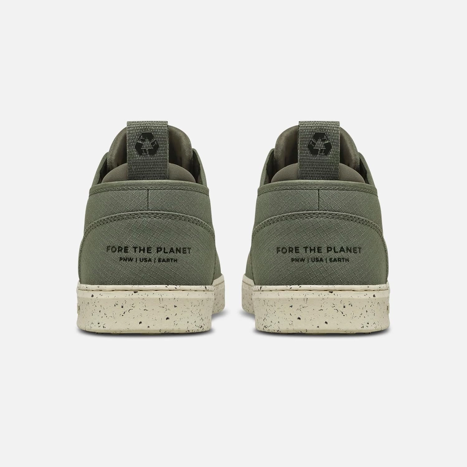 TRUE linkswear FS-01 Earth, Men's Golf Shoes, 100% Recycled Materials, Water Resistant