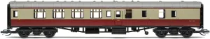 TT:120 Hornby Coach Car - TT4006 BR Mk1 Brake Second E34734 - Era 4 Train Toy, TT Gauge Carriage for Train Set, Rolling Stock Models for Adults - 1:120 Scale Model Gift