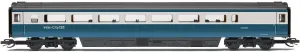 TT120 Hornby Coach Car - TT4024 BR Intercity, Mk3 Tourist Guard Standard, E44028 - Era 7 Train Toy, TT Gauge Carriage for Train Set, Rolling Stock Models for Adults - 1:120 Scale Model Gift