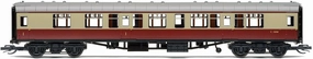 TT:120 Hornby Coach Car - TT4005 BR Mk1 Composite Corridor E15058 - Era 4 Train Toy, TT Gauge Carriage for Train Set, Rolling Stock Models for Adults - 1:120 Scale Model Gift