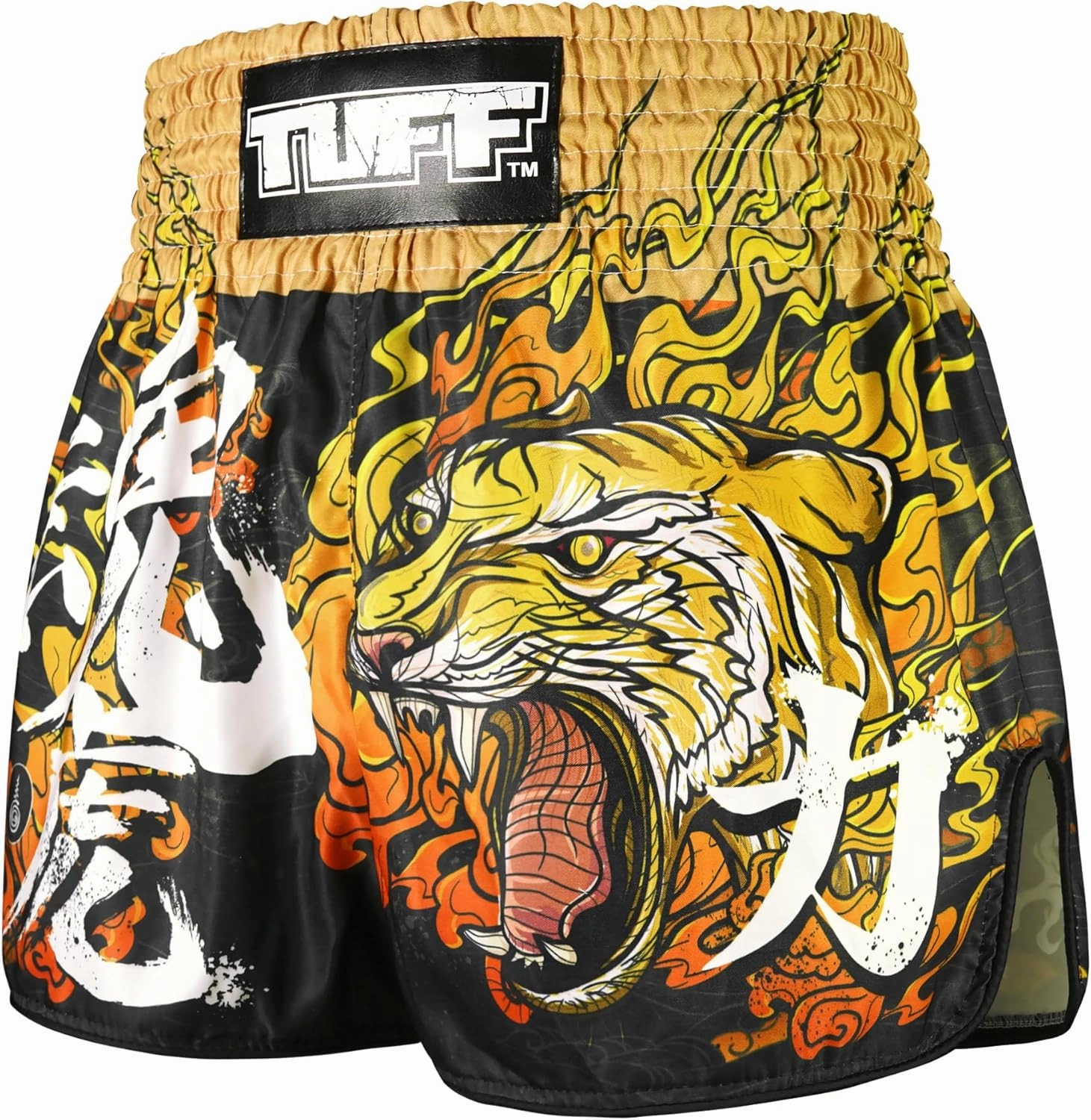 Tuff Sport Muay Thai Boxing Shorts, Retro Styles, Classic Slim Cut, MMA, Kickboxing, Workout Set