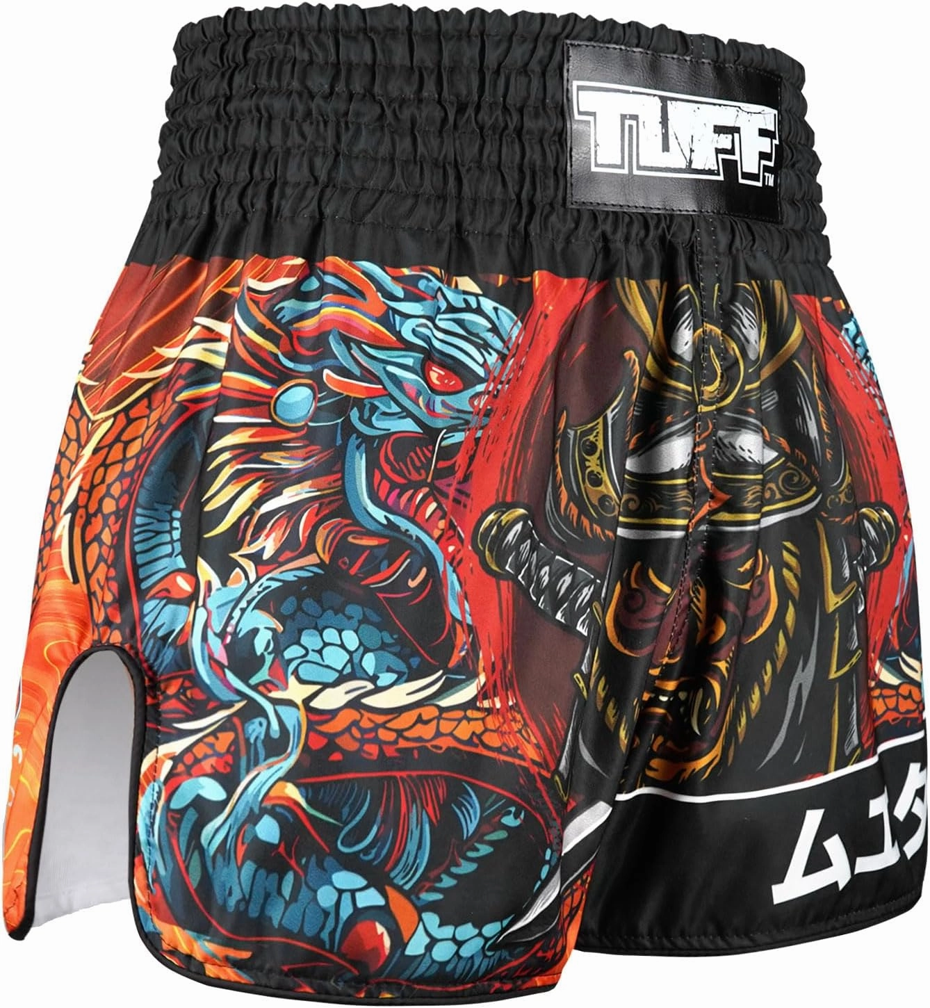 Tuff Sport Muay Thai Boxing Shorts Retro Styles Classic Slim Cut MMA Kickboxing Workout Set Clothing Training