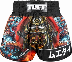 Tuff Sport Muay Thai Boxing Shorts Retro Styles Classic Slim Cut MMA Kickboxing Workout Set Clothing Training