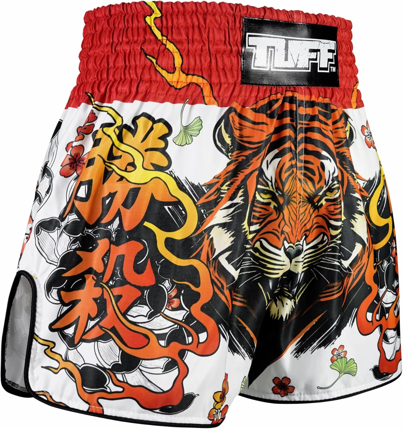 Tuff Sport Muay Thai Boxing Shorts, Retro Styles, Classic Slim Cut, MMA, Kickboxing, Workout Set