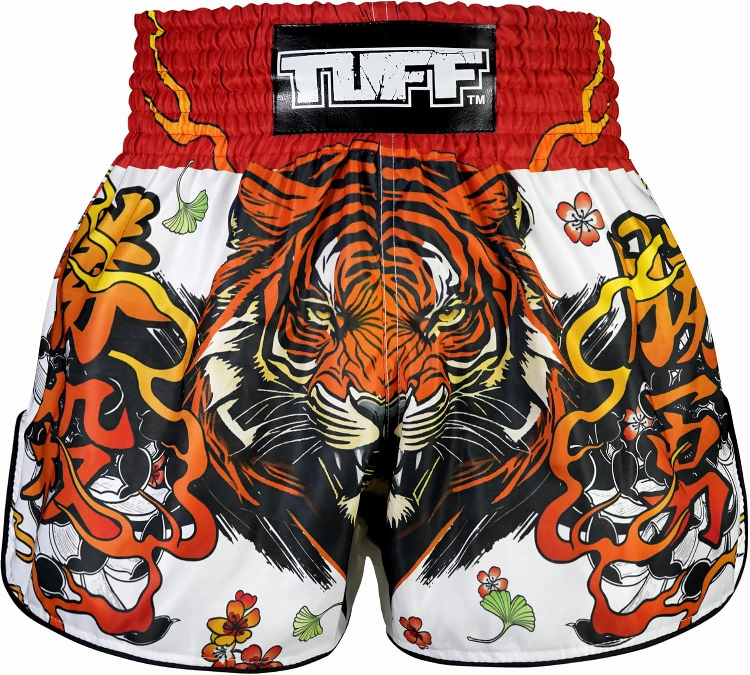 Tuff Sport Muay Thai Boxing Shorts, Retro Styles, Classic Slim Cut, MMA, Kickboxing, Workout Set