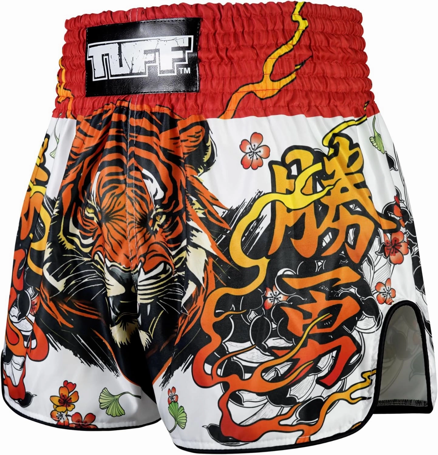 Tuff Sport Muay Thai Boxing Shorts, Retro Styles, Classic Slim Cut, MMA, Kickboxing, Workout Set