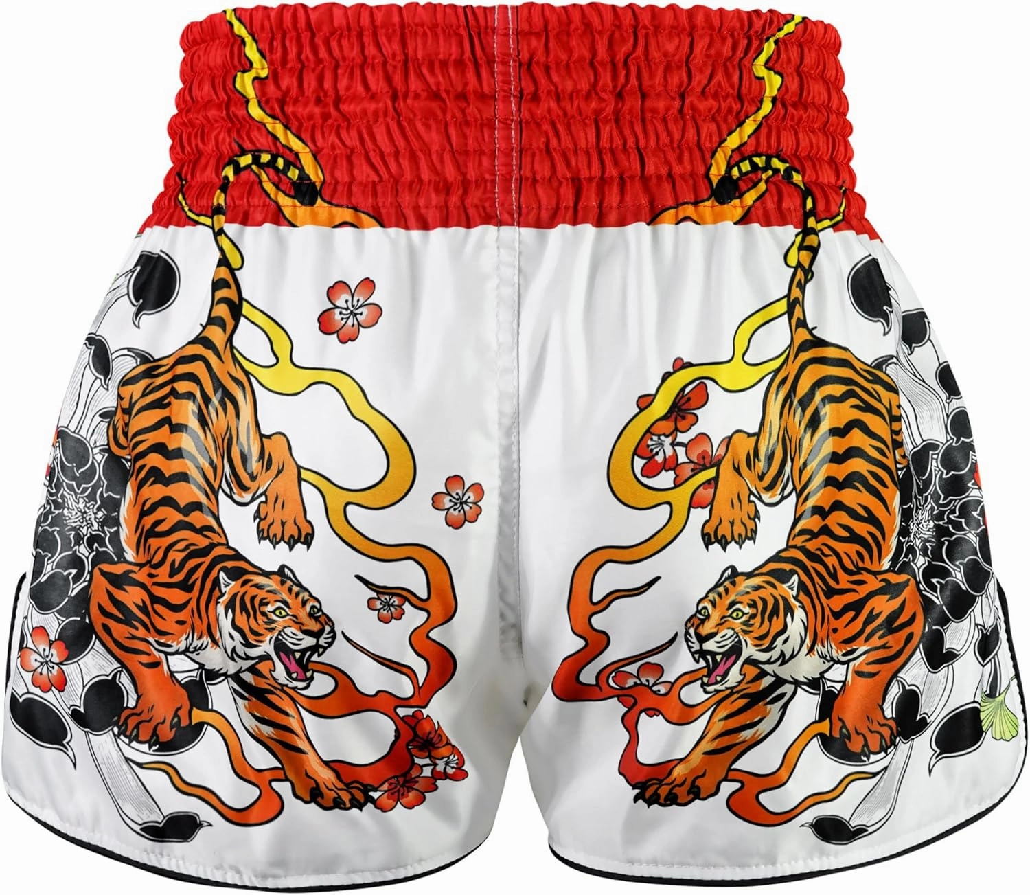 Tuff Sport Muay Thai Boxing Shorts, Retro Styles, Classic Slim Cut, MMA, Kickboxing, Workout Set