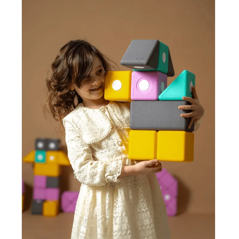 TUKI Big Magnetic Blocks Set - Smart 10