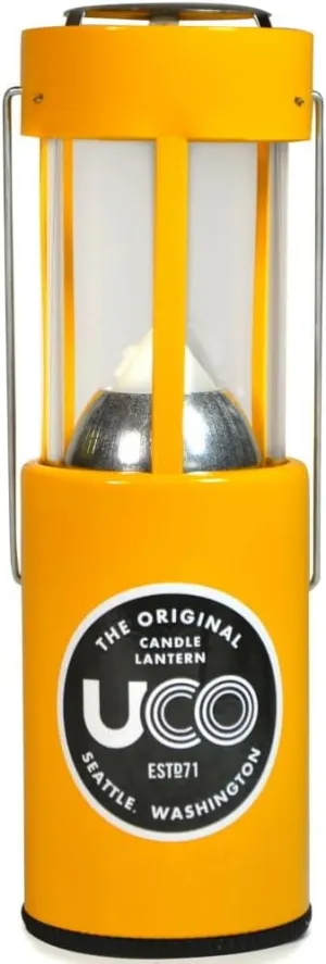UCO 24356 Candle Lantern, Outdoor, Camping, Yellow
