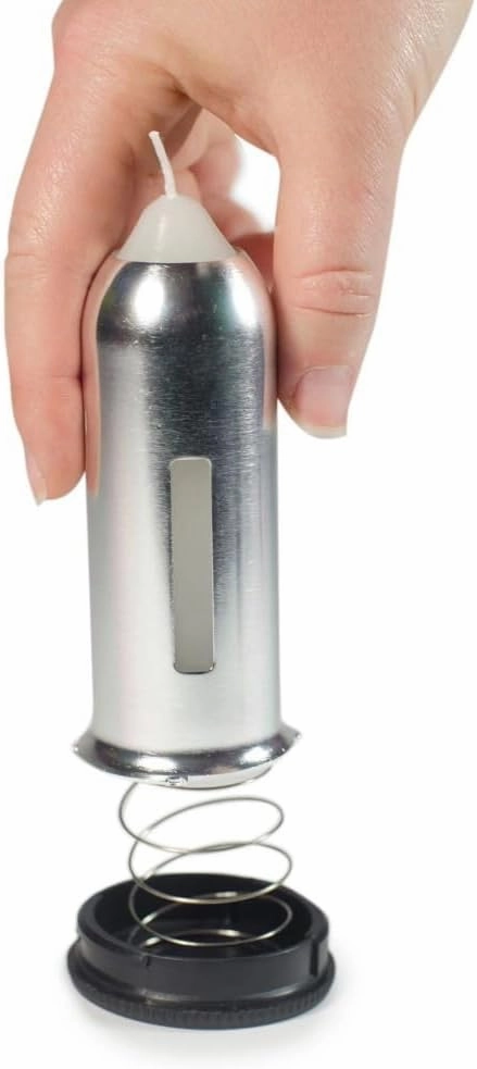 Uco 24351 Outdoor Camping Candle Lantern, Red