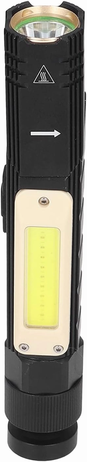Ultra Bright COB Light 90 Degree Folding Work Light with Magnetic Design, Easy to Carry for Outdoor Camping,