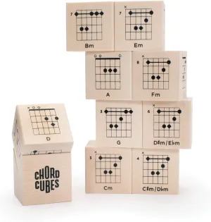 Uncle Goose Chord Cubes Guitar Blocks - Made in The USA