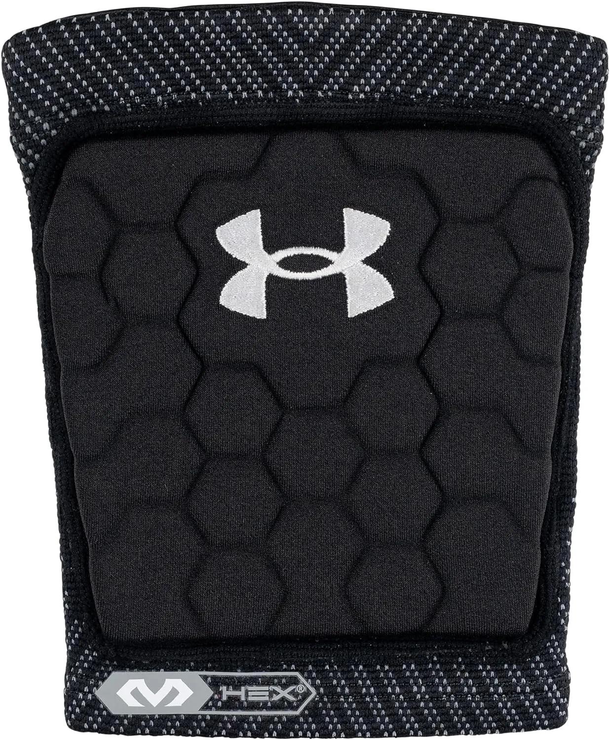 Under Armour Strive Volleyball Knee Pads, Lightweight, Durable Protection on The Court, Black & White
