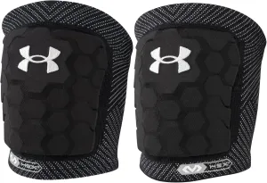 Under Armour Strive Volleyball Knee Pads, Lightweight, Durable Protection on The Court, Black & White