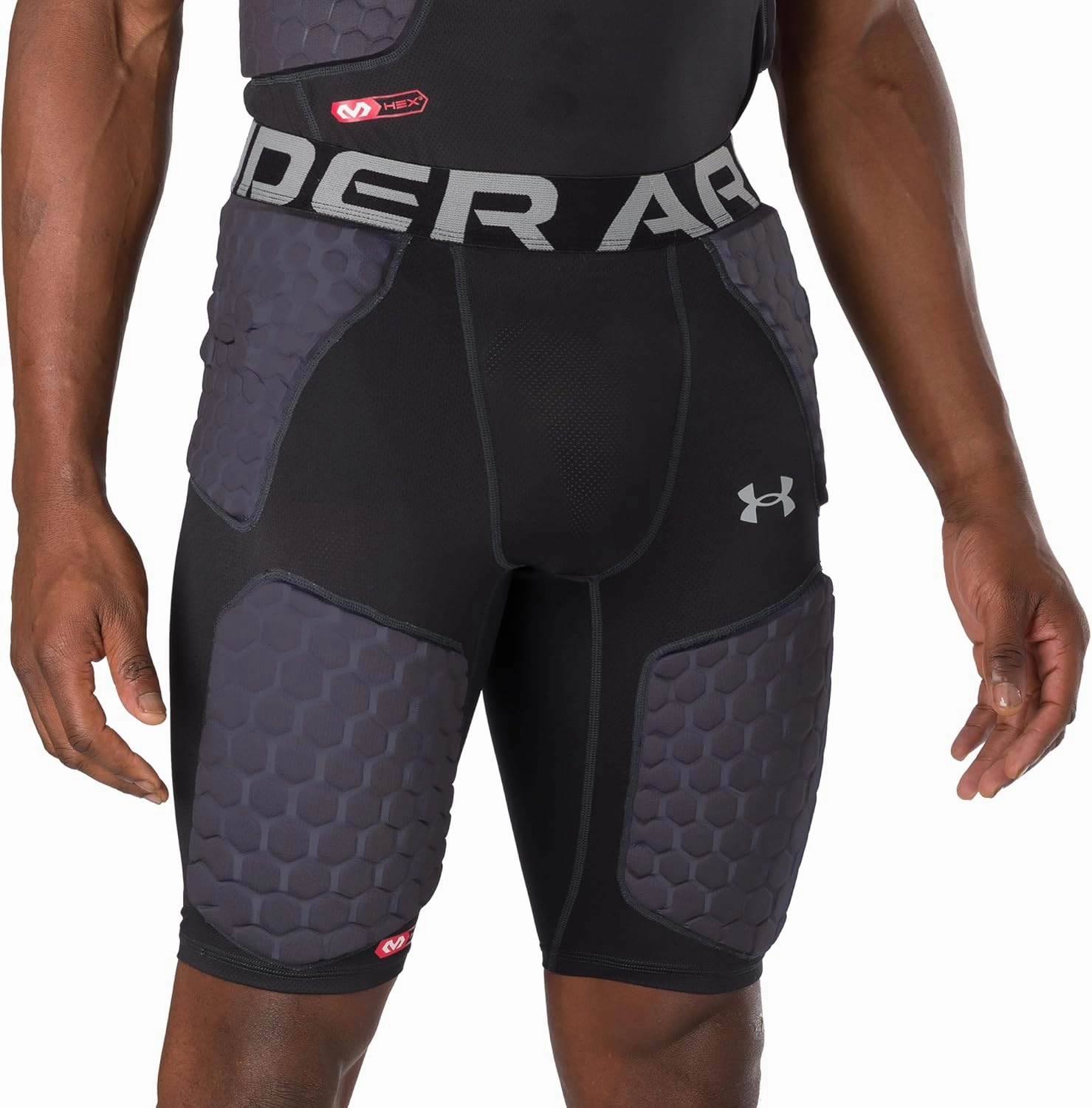 Under Armour Gameday Pro 5-Pad Football Girdle, Men's Compression Pants with Protection for Practice & Game Day, Adult Sizes