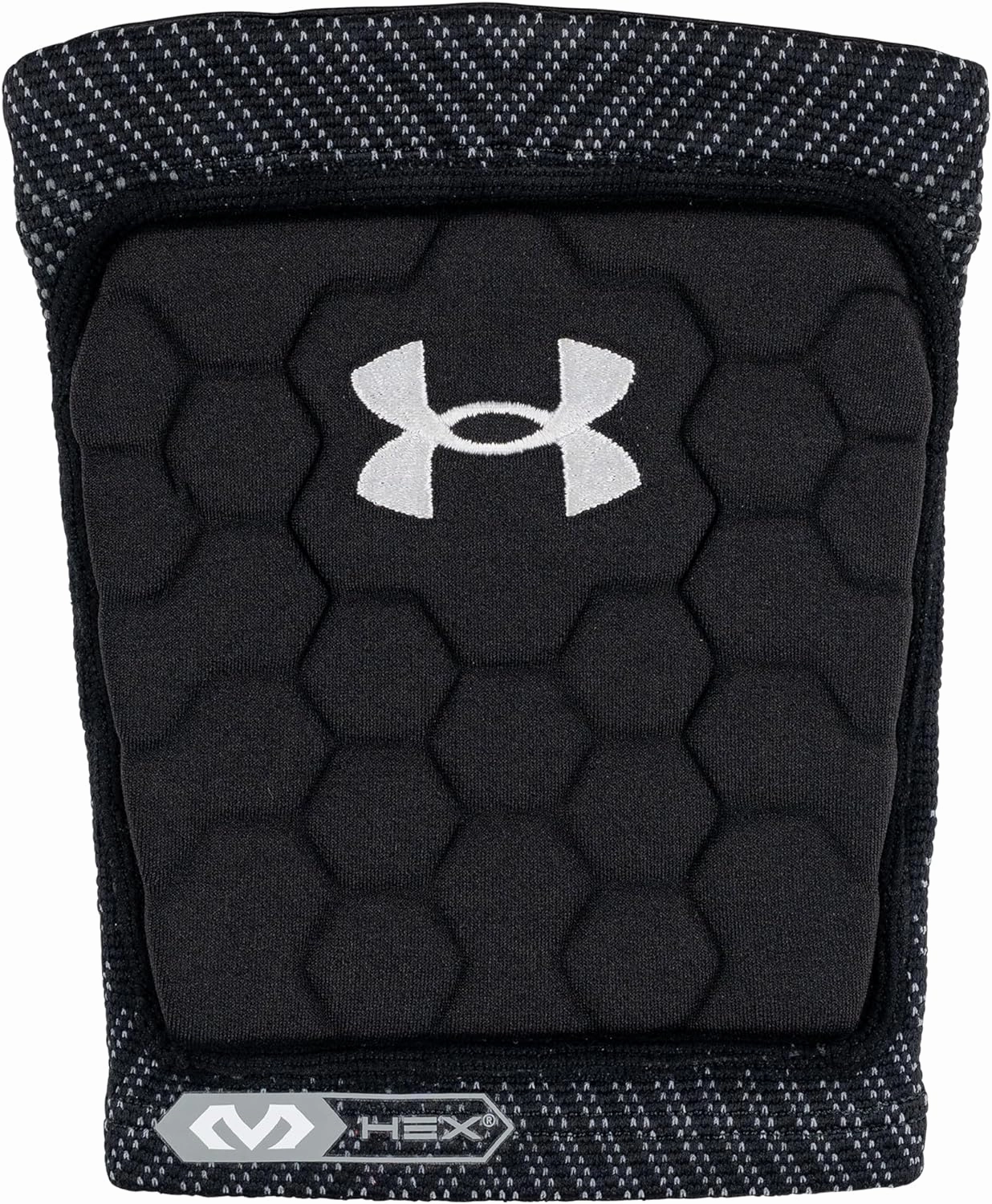 Under Armour Strive Volleyball Knee Pads, Lightweight, Durable Protection on The Court, Black & White