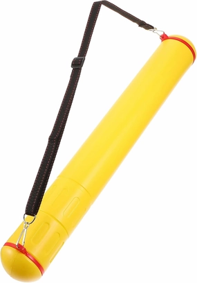 Uonlytech Telescoping Poster Tube Storage Holder for Artwork Maps and Prints Durable Lightweight and Convenient Carrying with Shoulder Strap