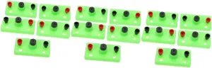UPKOCH 15pcs Active Electromagnetic Physics Experiment Kit for School Projects Simple Design Electrical Box for Hands Learning Lightweight and Educational Tools