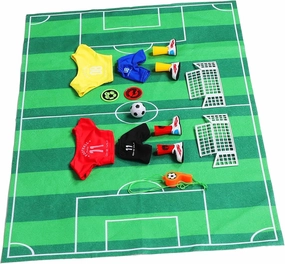 UPKOCH Tabletop Soccer Girl Interactive Football Varied Simulated Scenes for Family Fun and Parties Compact Design for Home Office Use