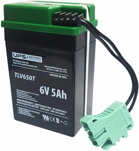 UPSBatteryCenter Compatible 6V Replacement for 6 Volt Peg Perego Choo Choo Express Train Battery