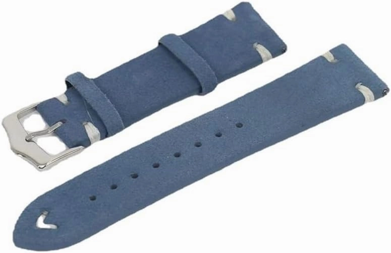 UTHAI G33 Suede Watch Strap 20mm 22mm Color Stitching Leather Smart Watch Bracelet Accessories Fit For Samsung Fit For Huawei Watchband