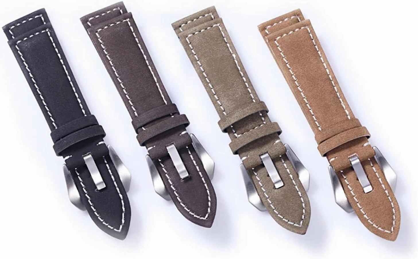 UTHAI watch strap 18mm 20mm 22mm 24mm frosted calf high-end watch band Universal smart watch bracelet P12