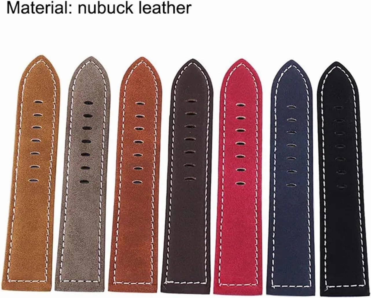 UTHAI watch strap 18mm 20mm 22mm 24mm frosted calf high-end watch band Universal smart watch bracelet P12