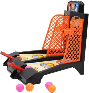 Vaguelly Double People Mini Finger Basketball Game Interactive Desktop Sports for Basketball Hoop for Parent Fun and Skill Development