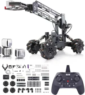 VANLINNY Robot Kit,Science Kits for Kids Age 8-12,2-in-1 Stem Toys for Boys Girls -Robotic Arm for Kids 12-16,Education Projects Set Gifts for 8 9 10 11 12 Years Old Teens,Building Experiment Robotics