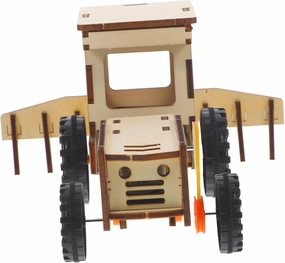VANZACK 1 Set DIY Wooden Cultivator Model for Educational Experiment Puzzle for Home School Fun Activity to Enhance Hand Eye Coordination and Patience
