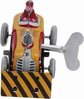 VANZACK Detailed Crafted Retro Snowplow Truck Clockwork Toy for Photography Home Decor