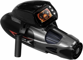 Vapor Pump-Jet Underwater Scooter 3 Gear Speed 60 Minutes 6.21mph 46lbf for Free Diving Scuba Diving Snorkeling Recreational Toys for Yachts and Boats