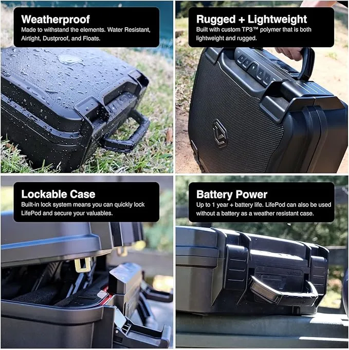 Vaultek XR Standard Edition Rugged and Portable Safe with Smart Sense Keypad