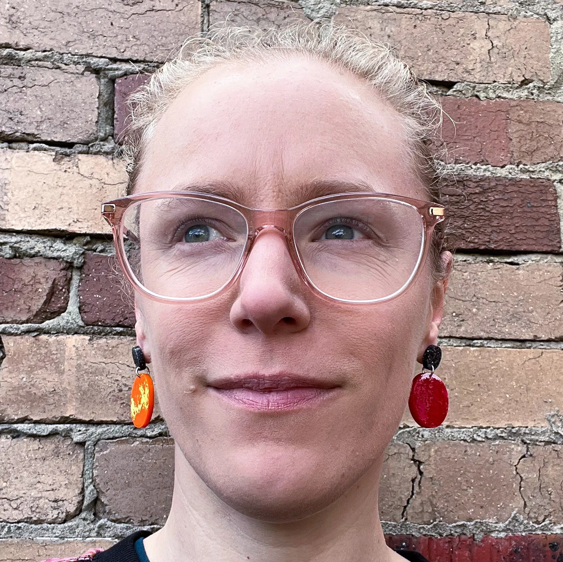 Venus and Mars Asymmetrical Earrings