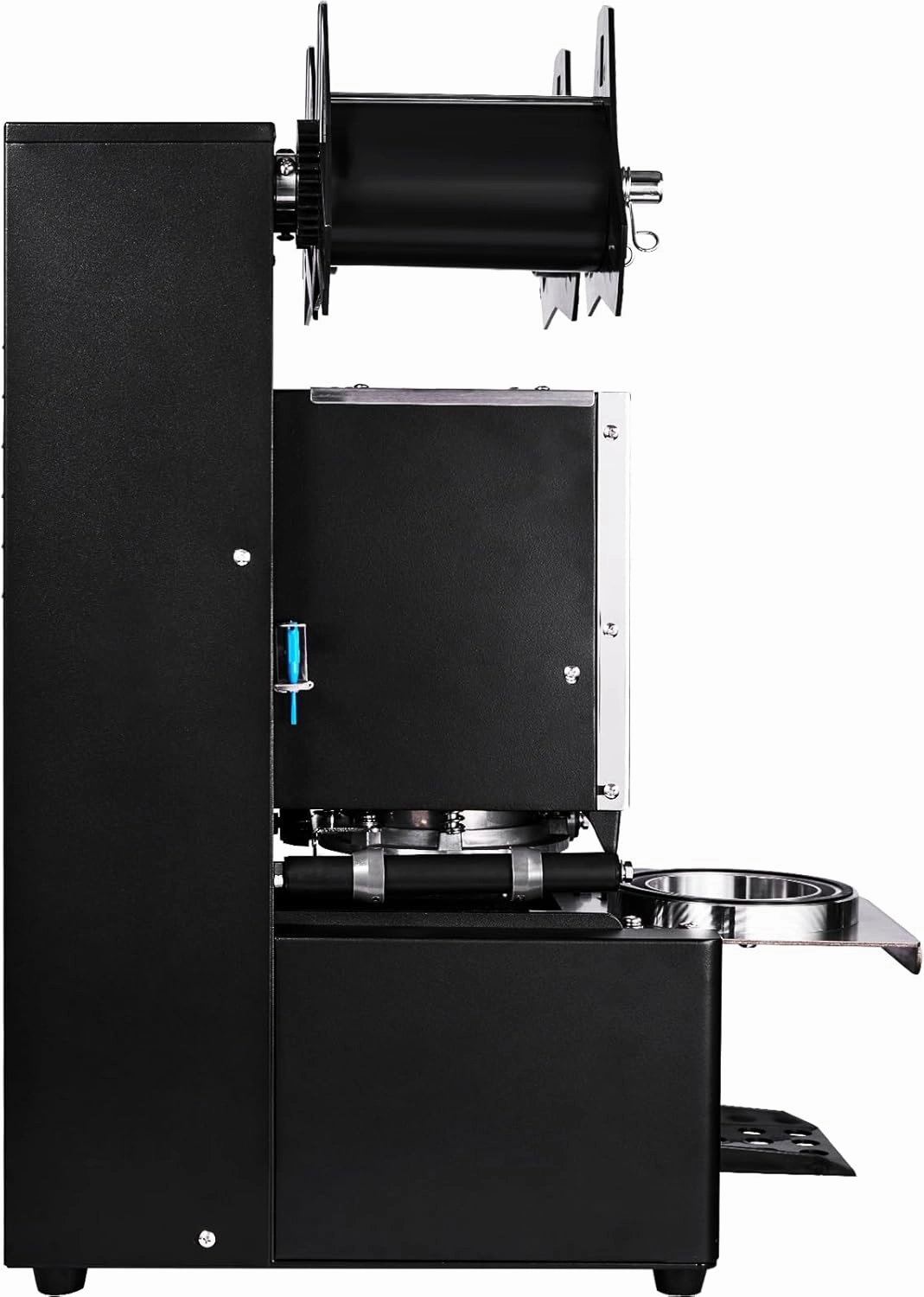 VEVOR Cup Sealing Machine, Fully Automatic Cup Sealer Machine, Boba Sealer Machine 500-650 Cups/H for 190 mm Tall & 90/95 mm Cup with Digital Control LCD Panel for Bubble Milk Tea Coffee, Black
