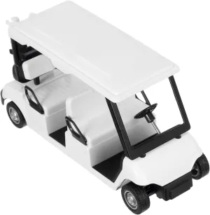 VICASKY Miniature Diecast Golf Cart Model Pullback Action for Adults Detailed Golf Themed Decoration for Parties and Collectors Craftsmanship