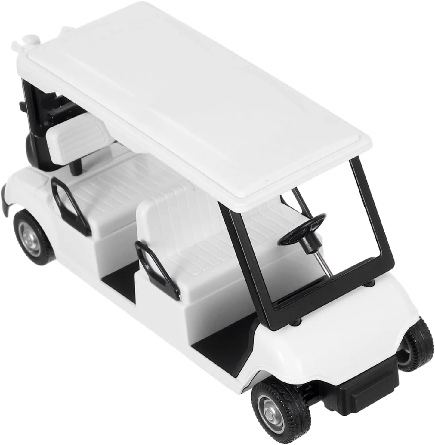 VICASKY Miniature Diecast Golf Cart Model Pullback Action for Adults Detailed Golf Themed Decoration for Parties and Collectors Craftsmanship