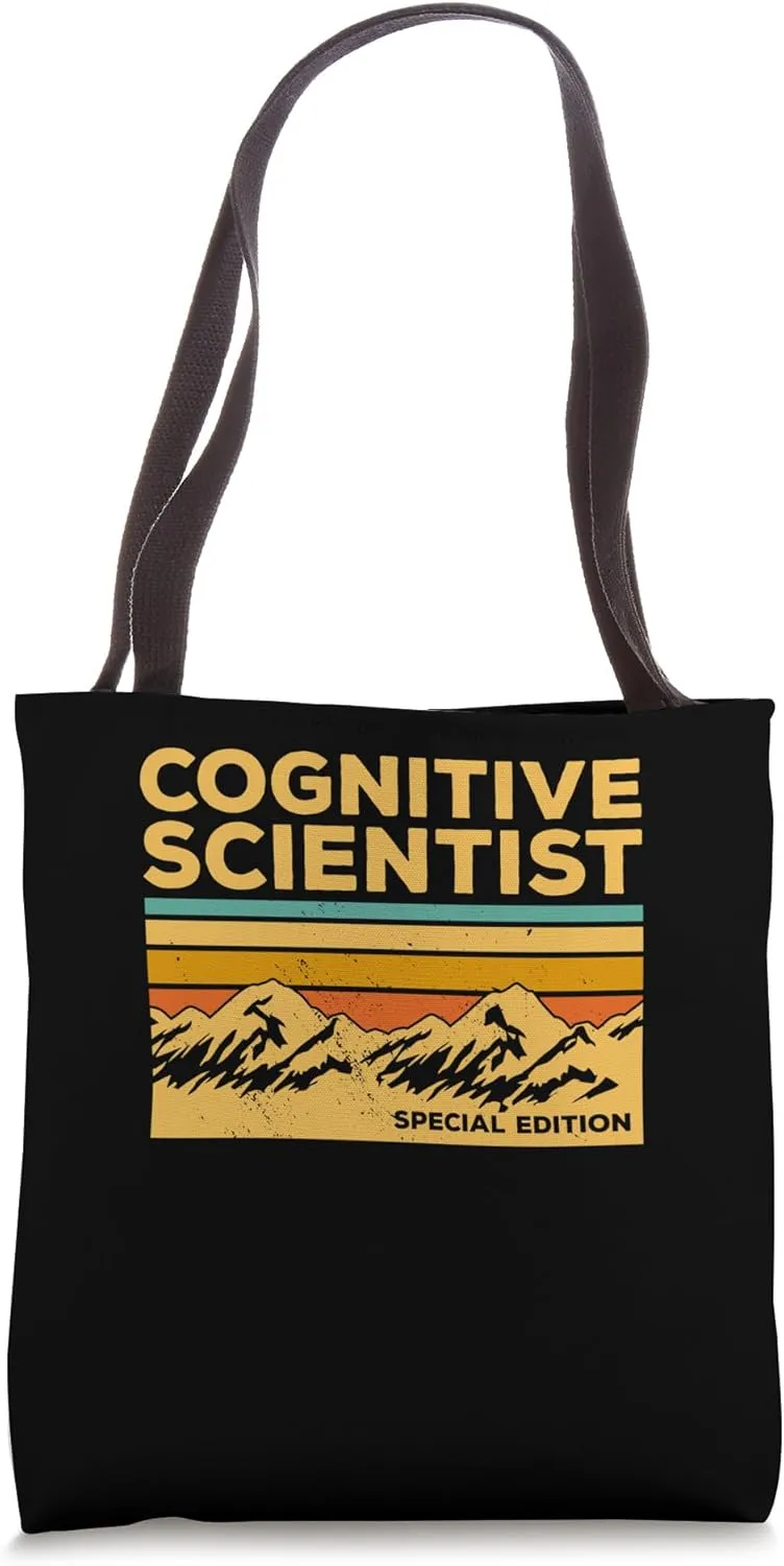 Vintage Cognitive Scientist Tote Bag
