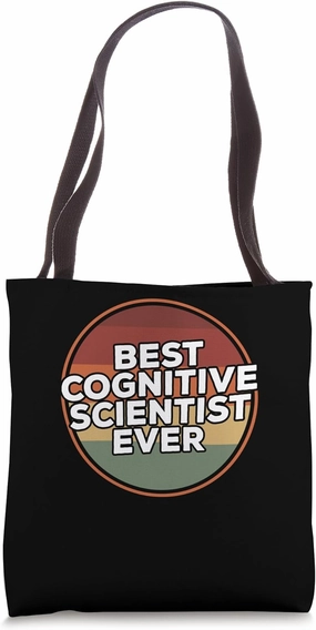 Vintage Best Cognitive Scientist Ever Cognitive Science Tote Bag