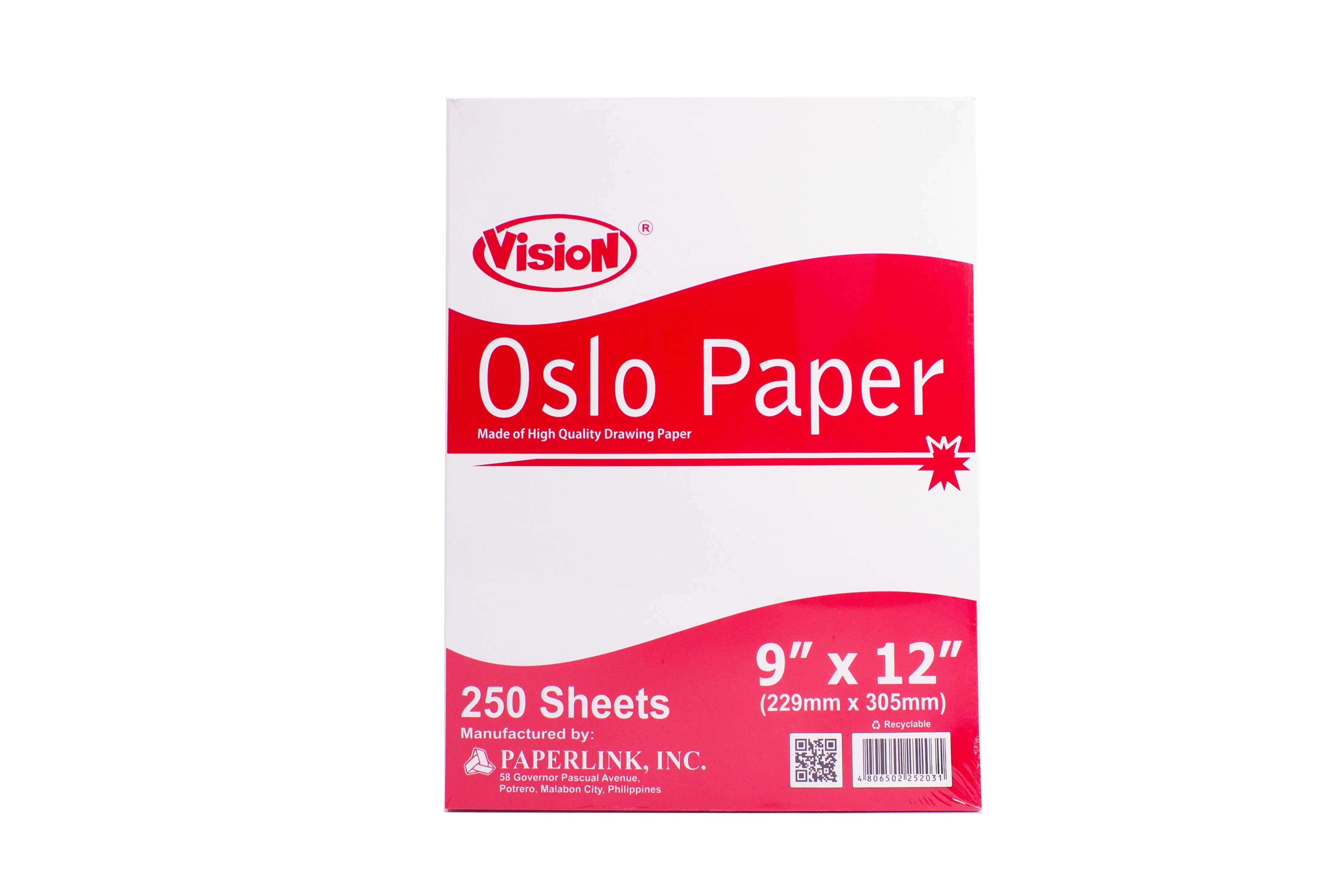 Vision Oslo Paper 9x12in 250Sheet