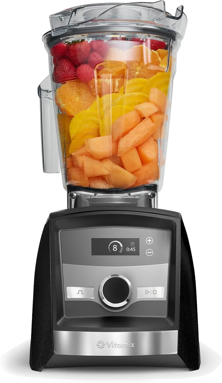 Vitamix A3300 Ascent Series Smart Blender, Professional-Grade, 64 oz. Low-Profile Container, Black